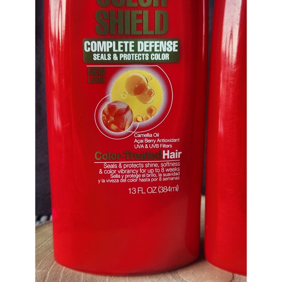 2 Garnier Fructis Color Shield Fortifying Shampoo Color Treated Hair 13 oz. - Picture 4 of 7